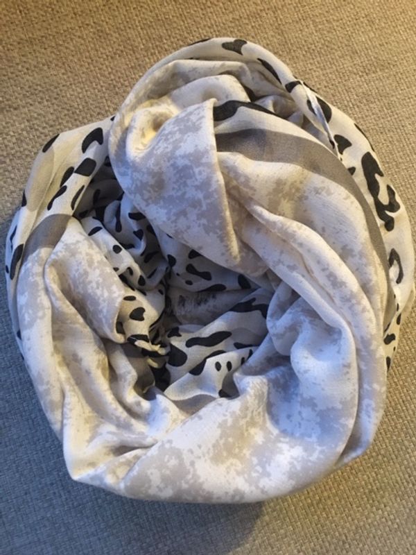 Soyaconcept Leopard Skjerf