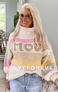 Bilde av Love Forever Amour Sweater Offwhite