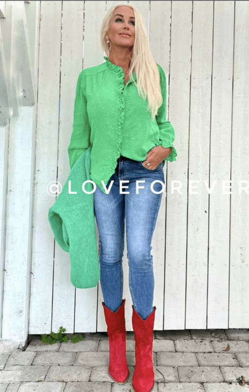Love Forever Zipper Jeans