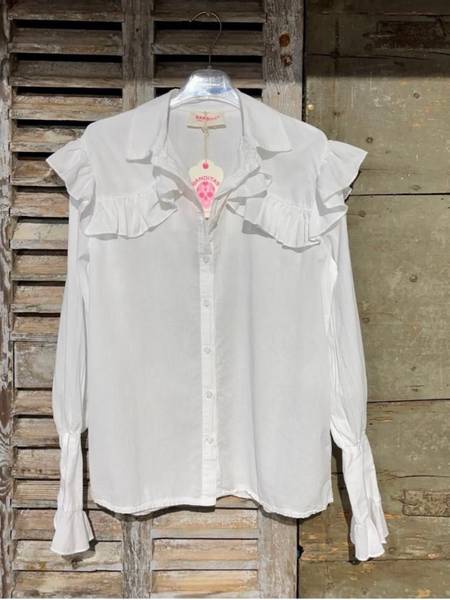 Banditas White Cotton Shirt