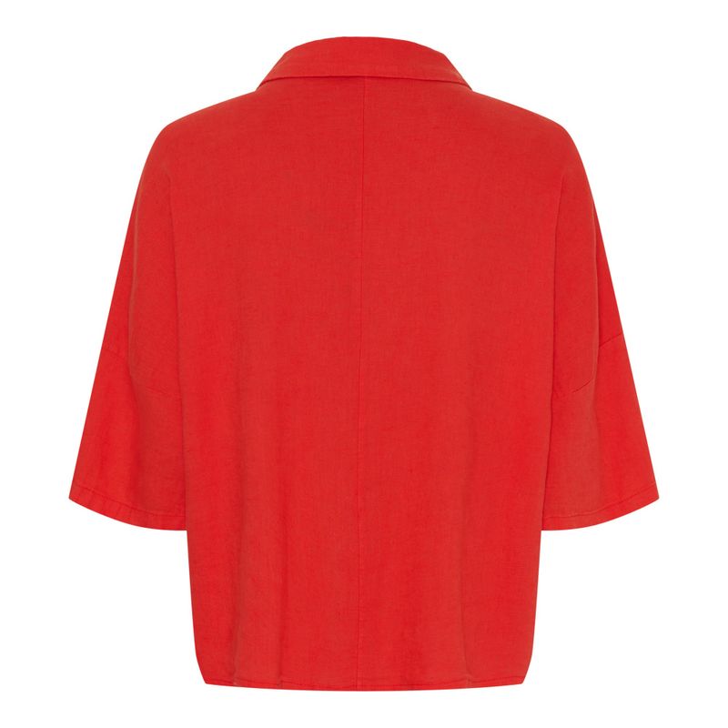 Marta DC Minna Linskjorte Rød
