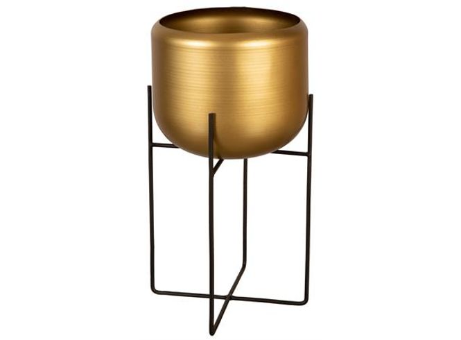 Hovedbilde Potte gull metall