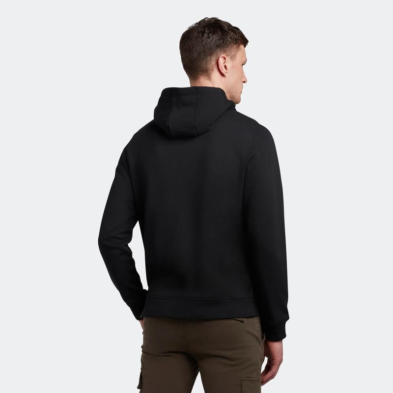 Lyle & Scott Pullover Hoodie Jet Black