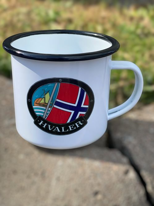 Hovedbilde Norsk Flagg Kopp Metall