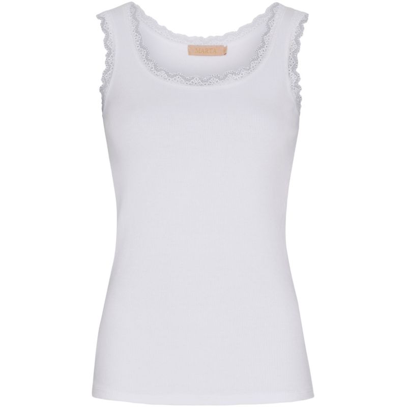 Marta DC Angeline Top White