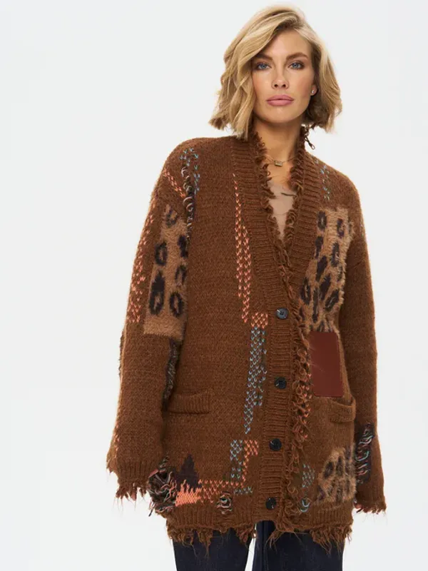 Mille Ripped Boho Cardigan