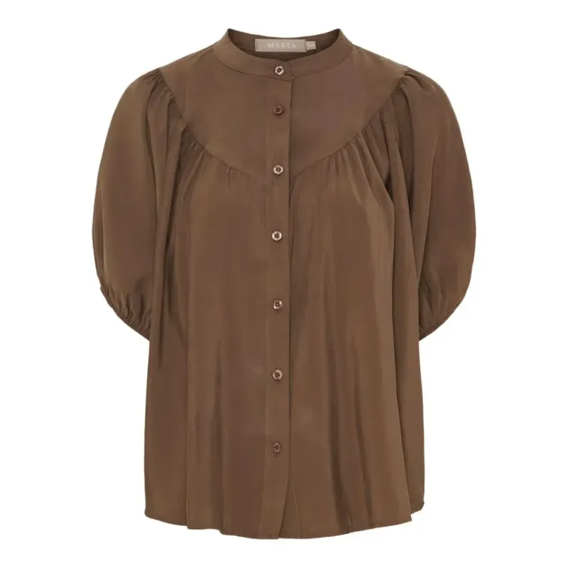 Marta DC Melodie Bluse Brun