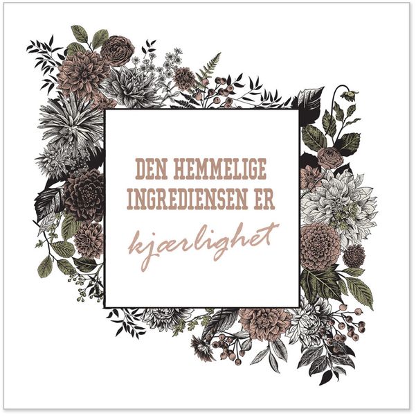 Serviett Ingrediensen dus