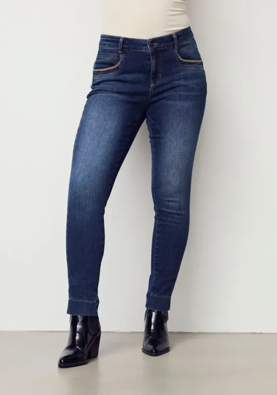 Isay Verona Jeans Deep Blue