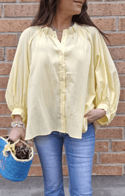 Hovedbilde Love Forever Domenique Blouse Yellow