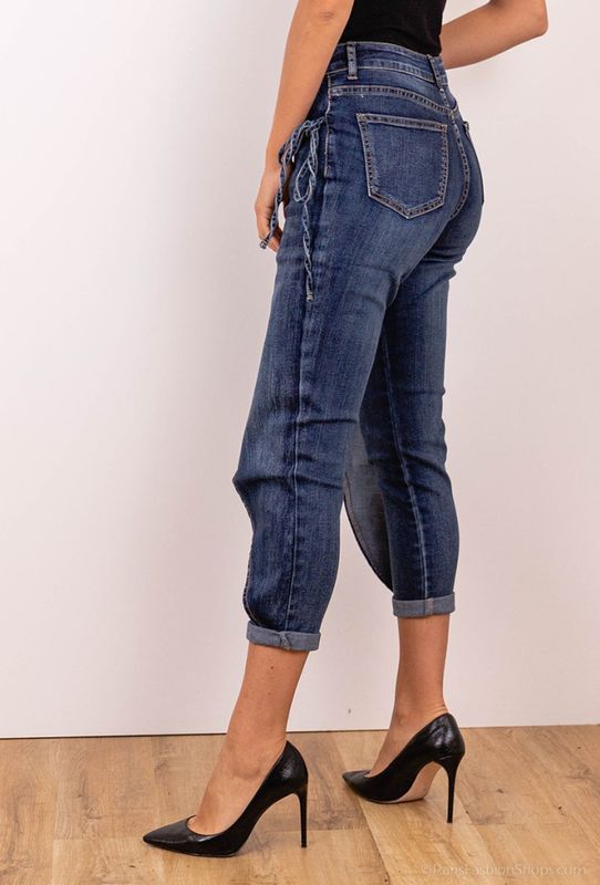Mozzaar Wrap Denim Jeans