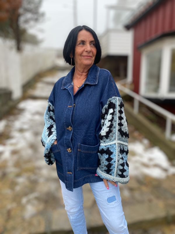 Carla Denim Embroidery Jacket