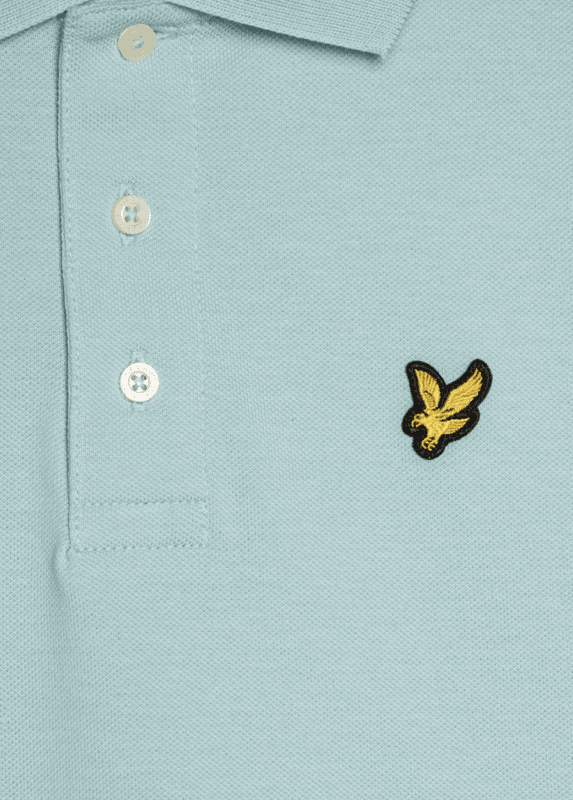 Lyle & Scott Plain Polo Shirt Future Blue