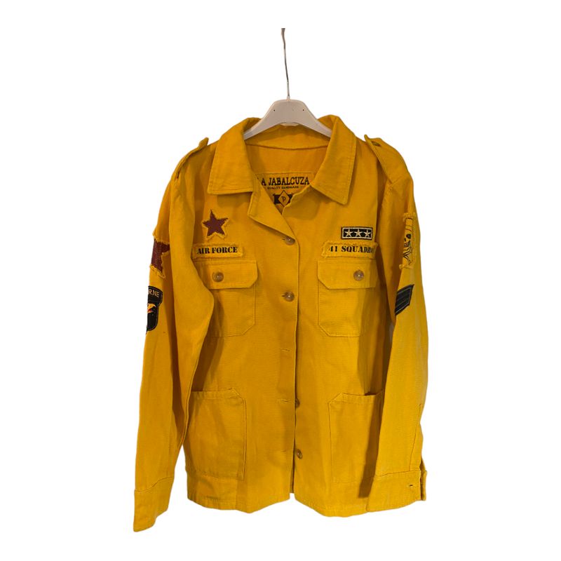 La Jabalcuza Aviator Jacket Yellow