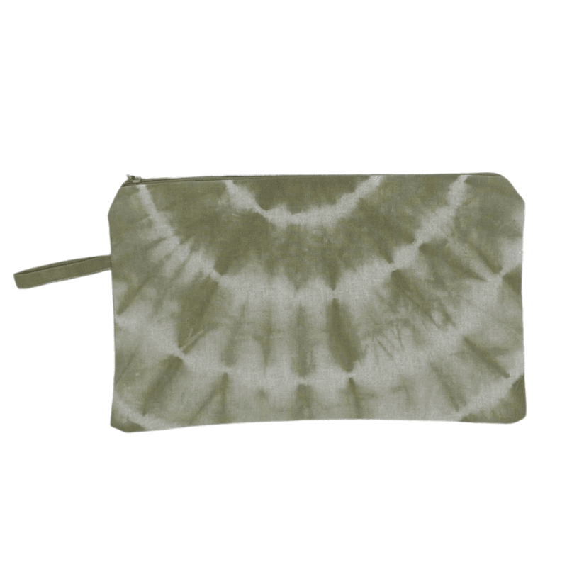 Pouch, Beige, Dip Dye