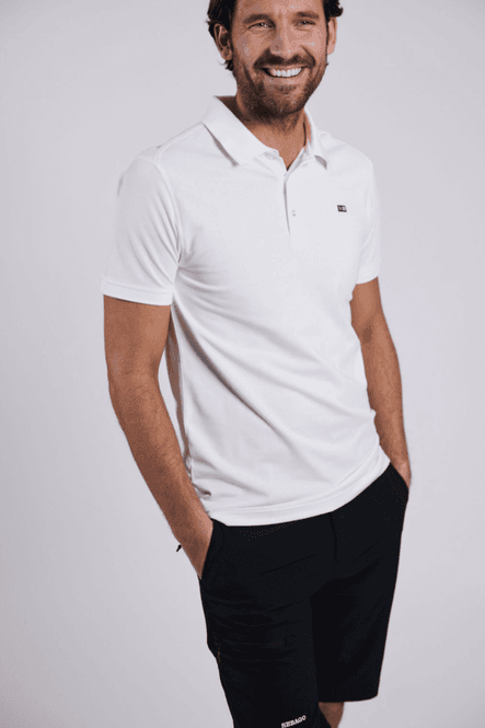 Hovedbilde Sebago Performance Polo Pique White
