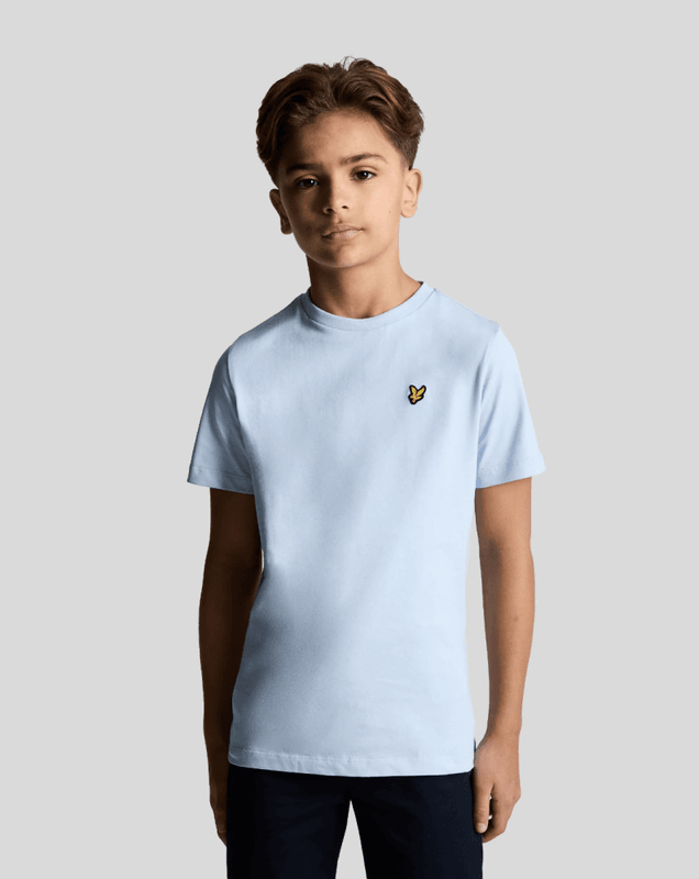 Lyle & Scott Kids Plain T-Shirt Light Blue