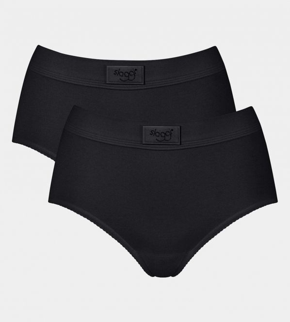 Hovedbilde Sloggi Double Comfort Maxi 2P Black
