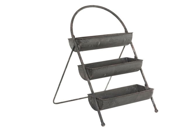 Hovedbilde Planteringshylla Stående Metall