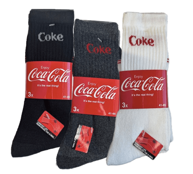 Hovedbilde Coca Cola Sokker