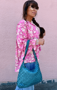 Hovedbilde Love Forever Susanne Blouse Cerise Flower