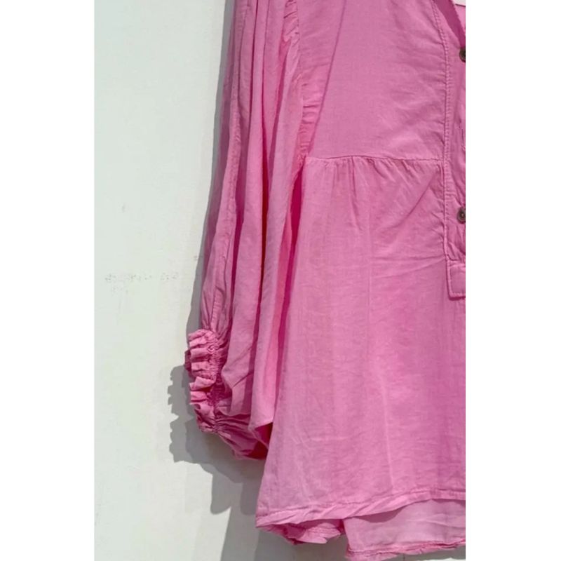 Qnuz Boheme Blouse Bubbelgum