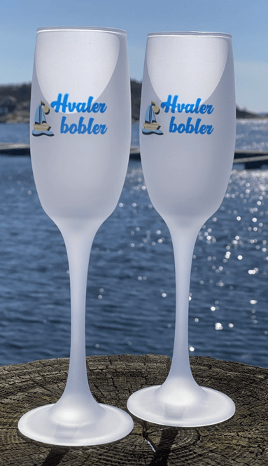 Hovedbilde Hvaler Bobler Champagneglass