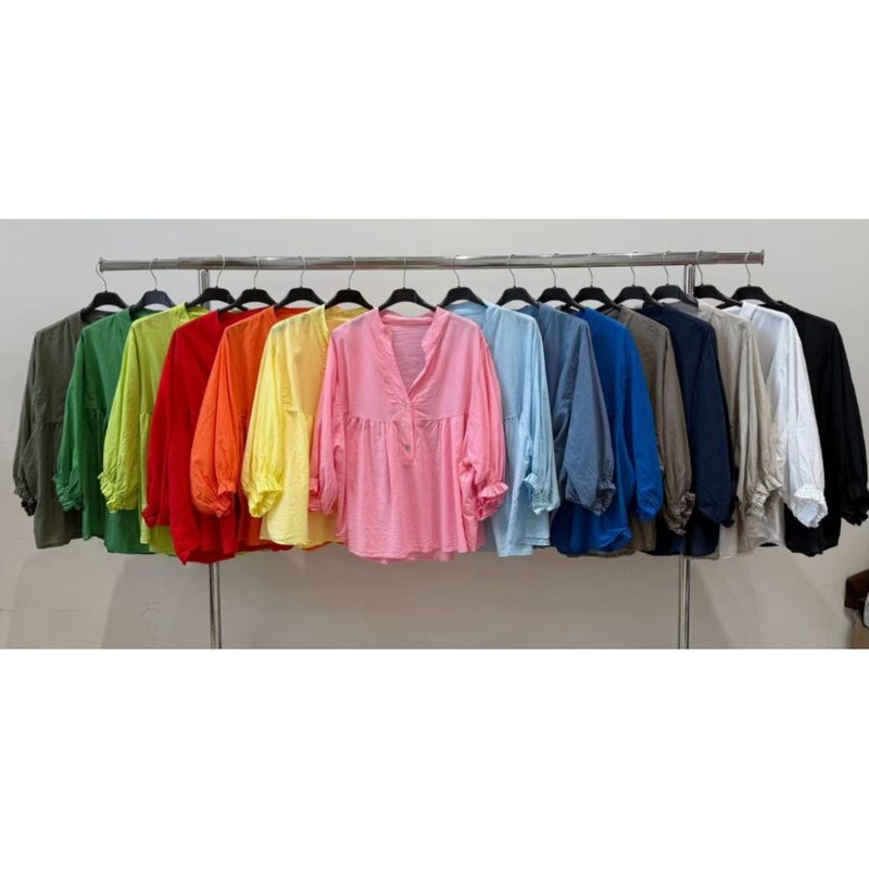 Qnuz Boheme Blouse Bubbelgum