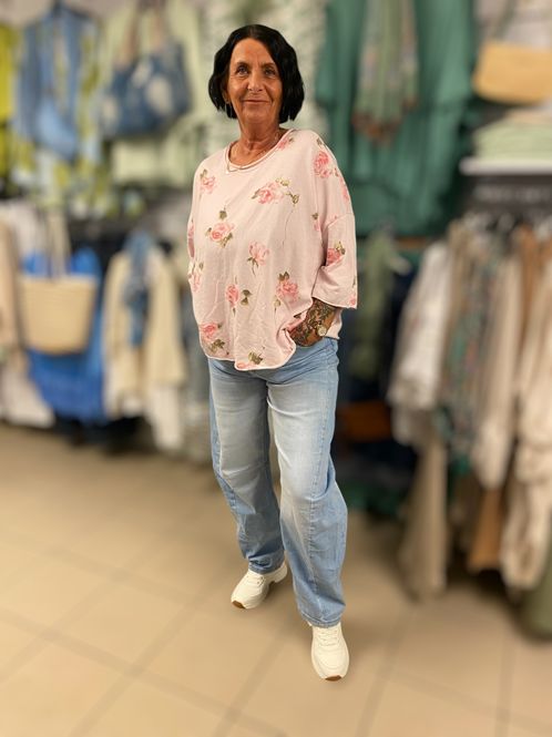 Hovedbilde Boho Flower Sweater Pink