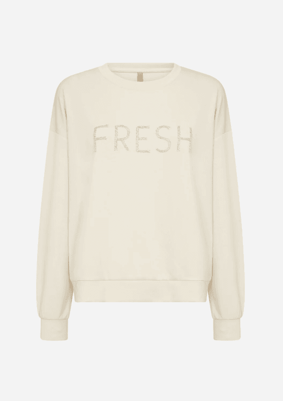 Soyaconcept Banu Fresh Sweatshirt Cream