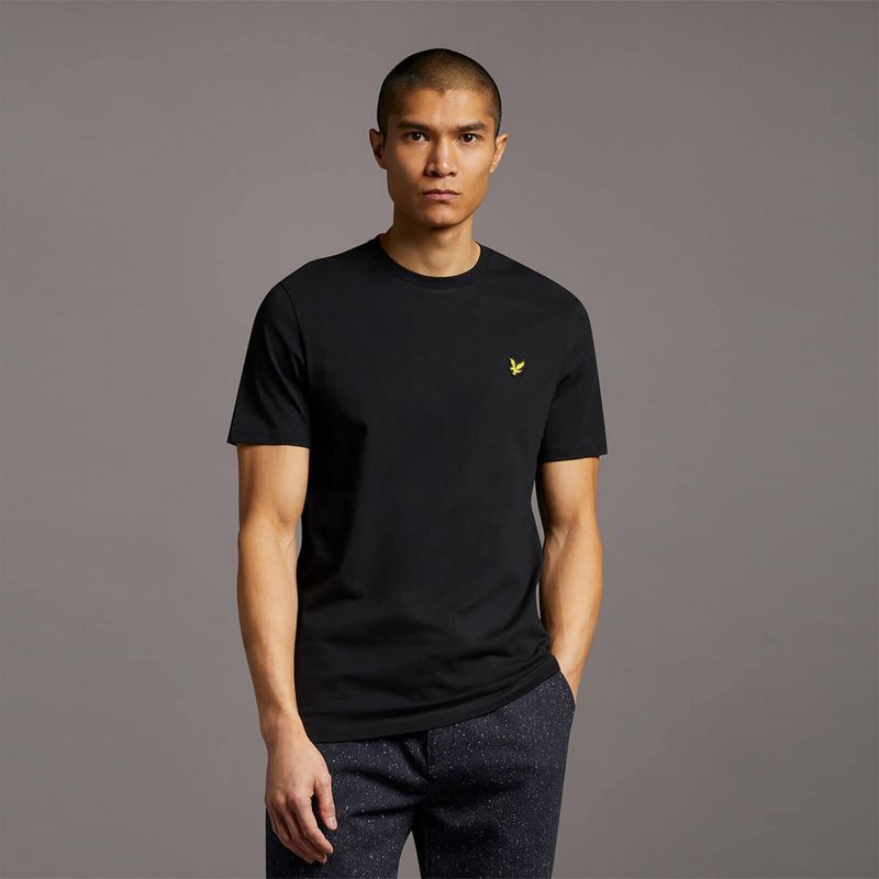 Lyle & Scott Plain T-Shirt Jet Black