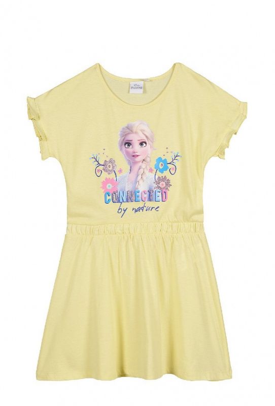 Coraline Froze Kjole Kort Arm