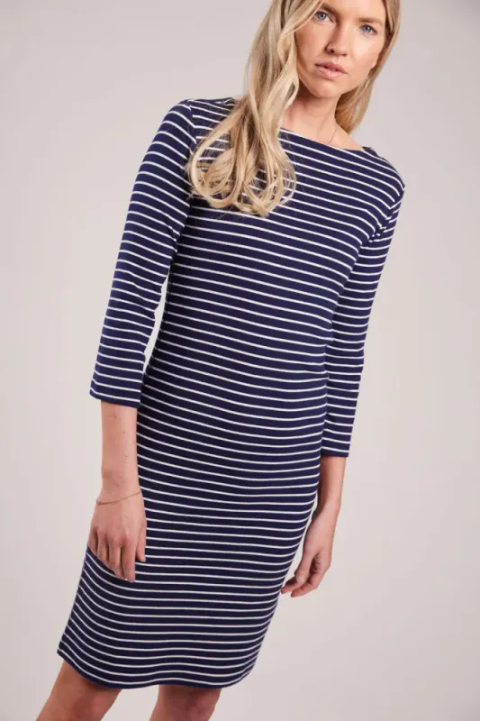 Sebago Vanja Striped Ribbed Dress