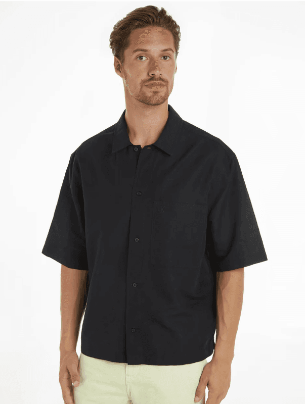 Calvin Klein SS Shirt Sort